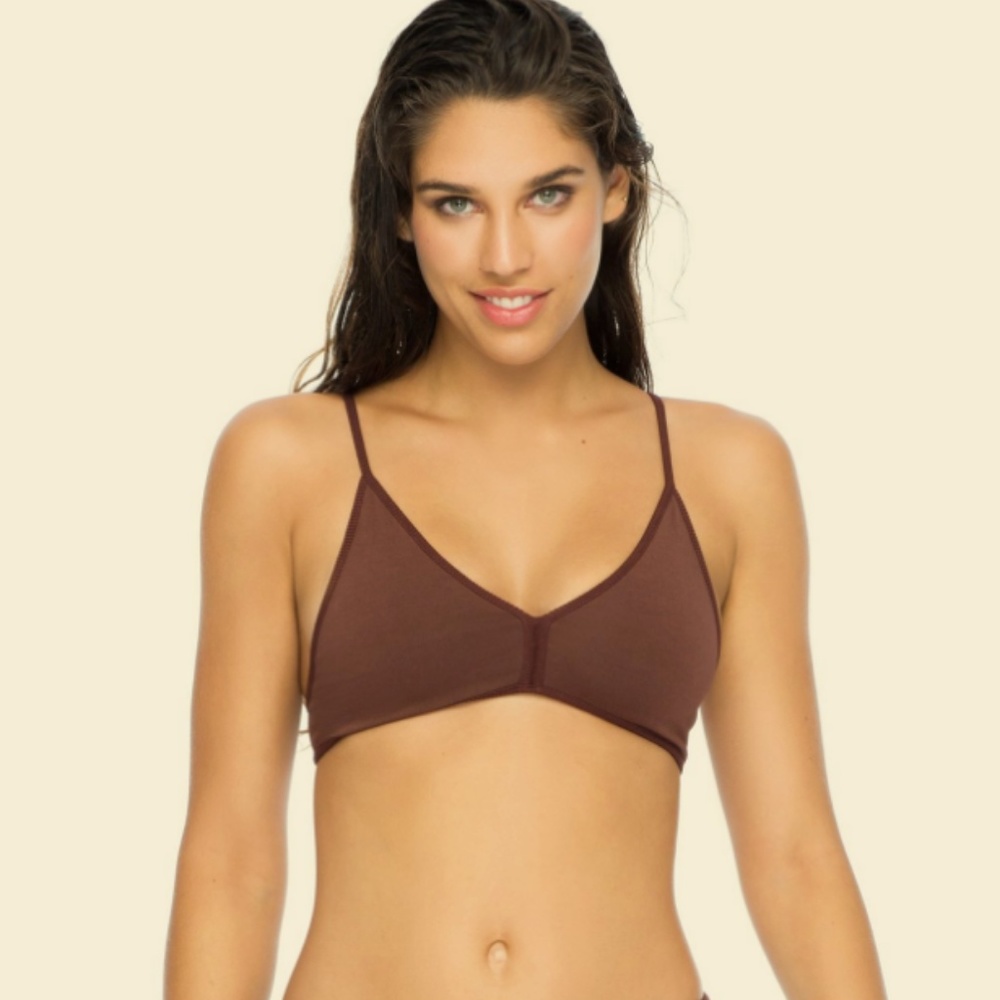 NWT - Indah Body Mint Bra - Color: Shiraz, Size 3